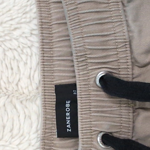 Zanerobe Beige Sureshot Joggers Men's 32 - Picture 3 of 6